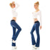 Red Seventy Bootcut Jeans - W3006